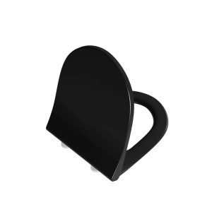 VitrA Sento Siyah Kolay Çıkabilir Yavaş Kapanır Klozet Kapağı