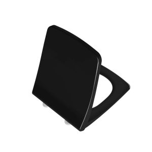 VitrA Metropole Duroplast Siyah Kolay Çıkabilir Yavaş Kapanır Slim Klozet Kapağı